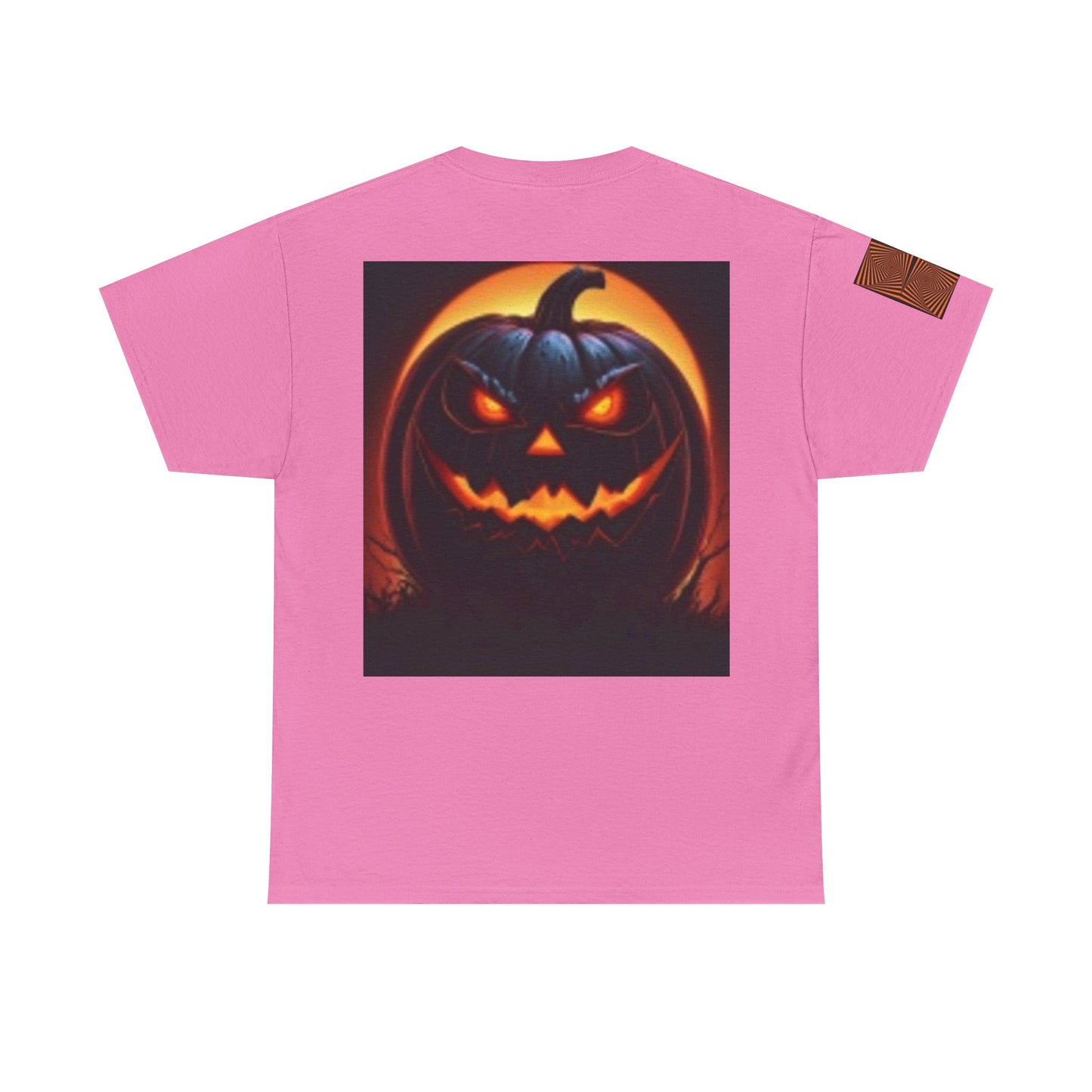 Orange Pumpkin Legs coming out Unisex Heavy Cotton T-shirt