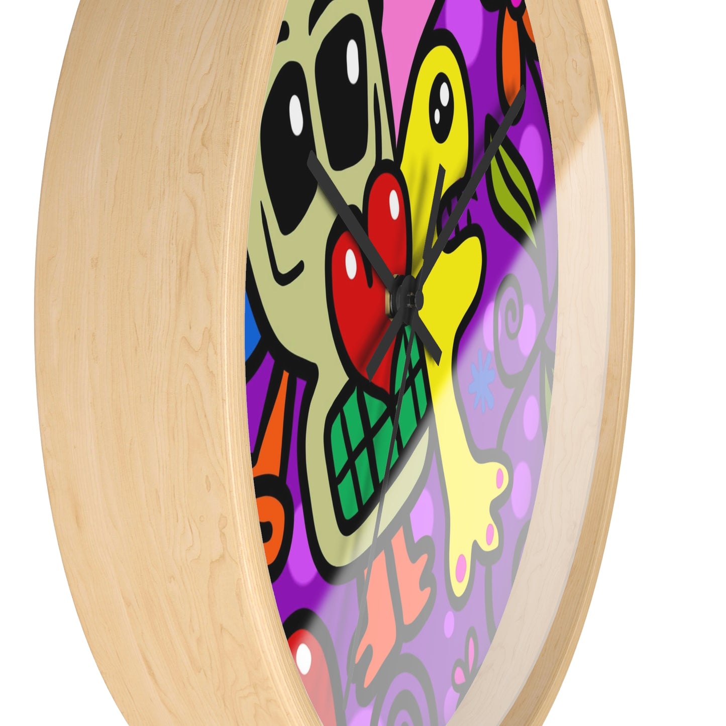 Wall clock Funny Cartoon