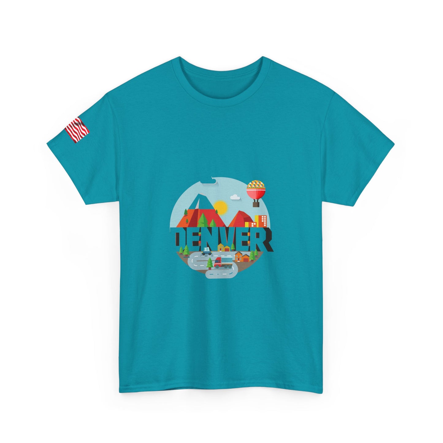 Denver Colorado T-shirt for Adventure Lovers