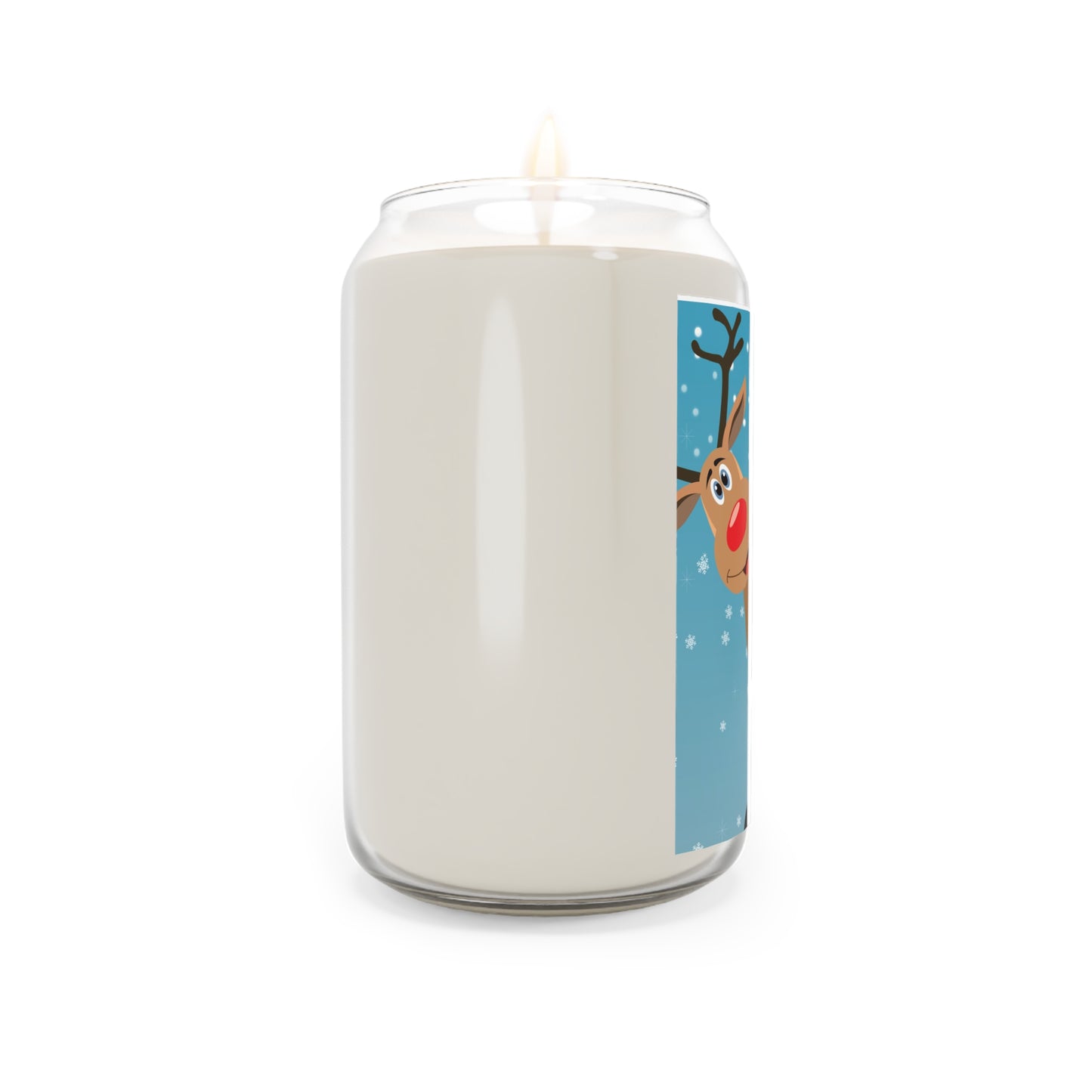 Scented Candle, 13.75oz Santa Claus Reindeer