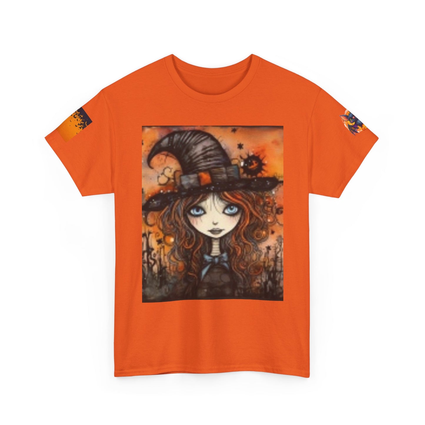 Witch Unisex Heavy Cotton T-shirt Halloween