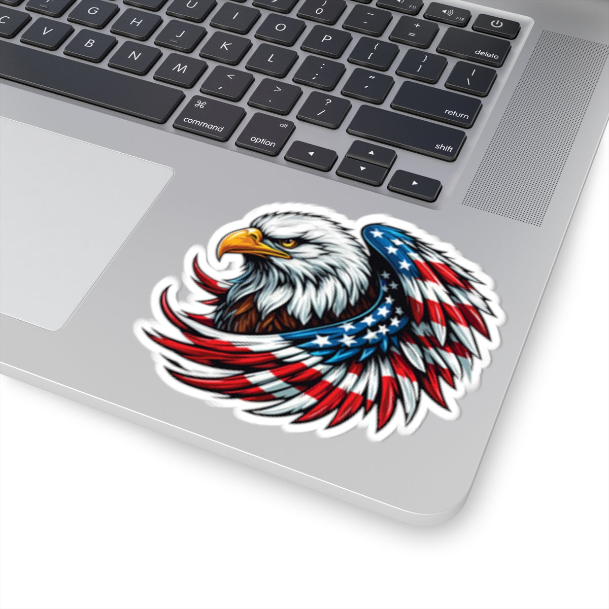Patriotic Eagle Stickers, Kiss-Cut Stickers for Laptop, Water Bottle, Car Decor, Memorial Day, 4th of July, Americana