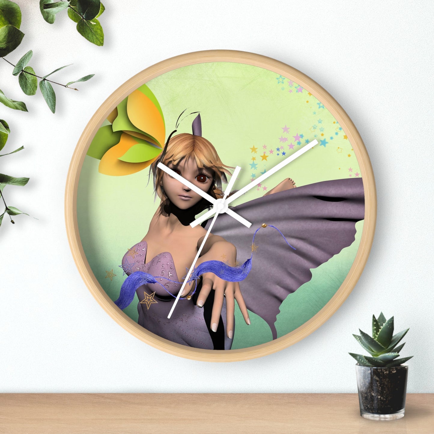 Wall Clock Fairy