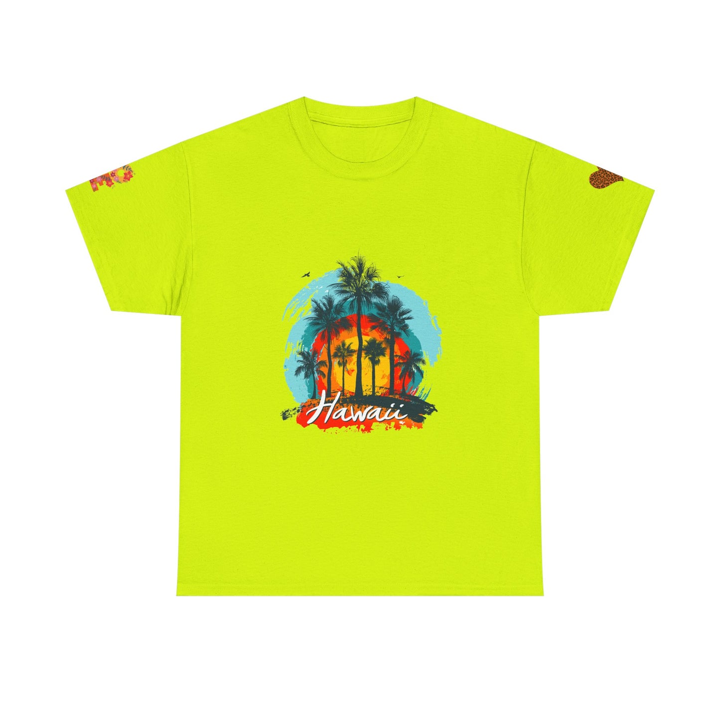 Hawaiian Sunset T-shirt- Tropical Vibes
