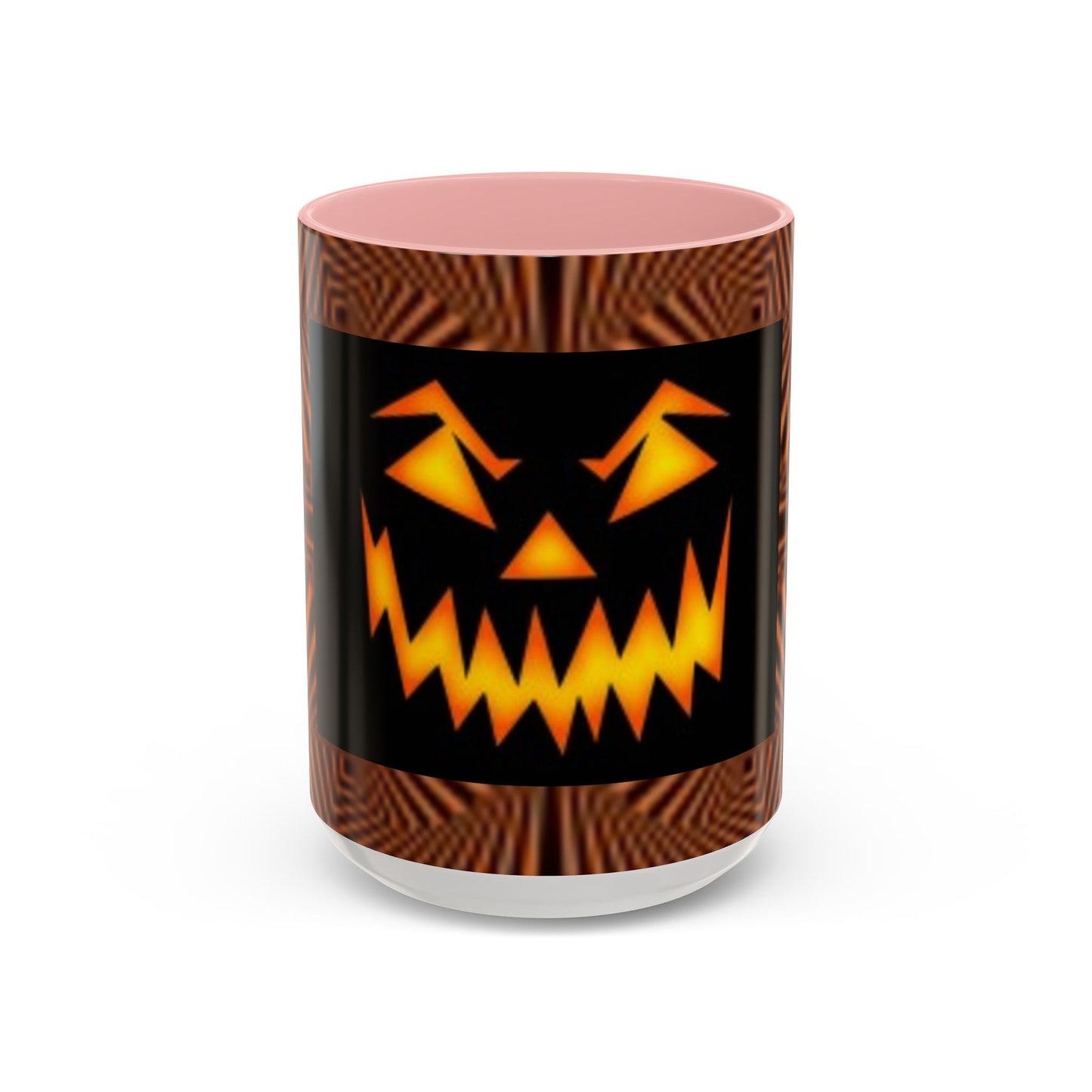 Scary Face Accent Coffee Mug ( 11oz & 15oz) Halloween I Love This Mug!
