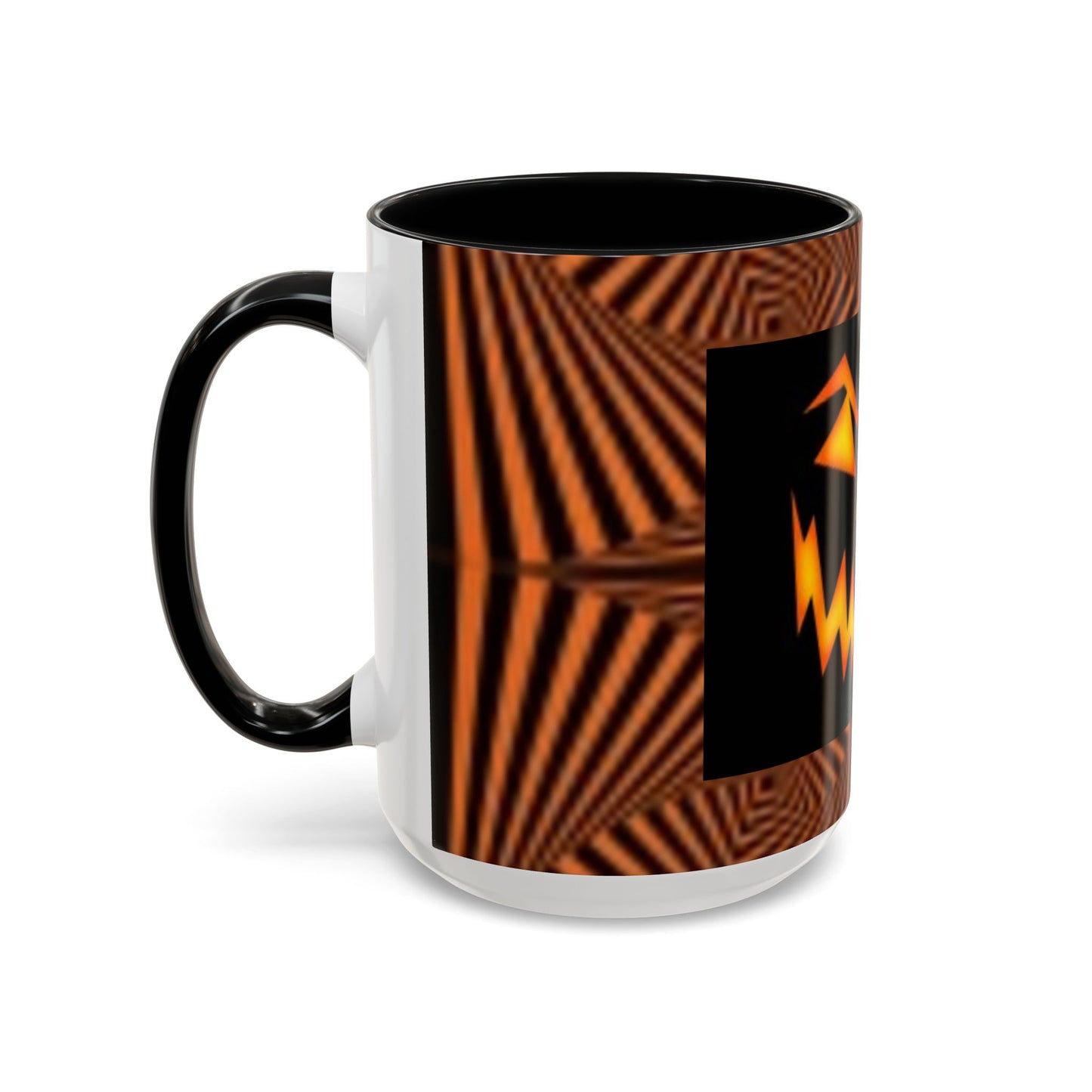 Scary Face Accent Coffee Mug ( 11oz & 15oz) Halloween I Love This Mug!