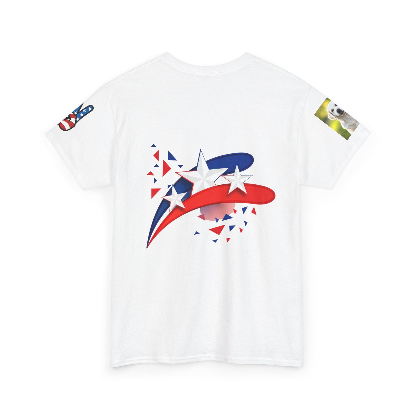 Statue of Liberty Cotton T-shirt | Unisex Independence Day Shirt, Patriotic Apparel, USA Graphic Tee, 4th of July T-Shirt, American Pride Top