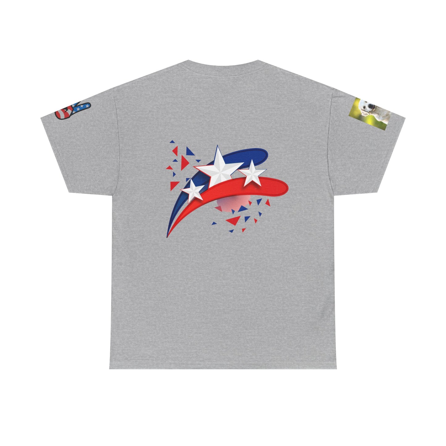 Statue of Liberty Cotton T-shirt | Unisex Independence Day Shirt, Patriotic Apparel, USA Graphic Tee, 4th of July T-Shirt, American Pride Top