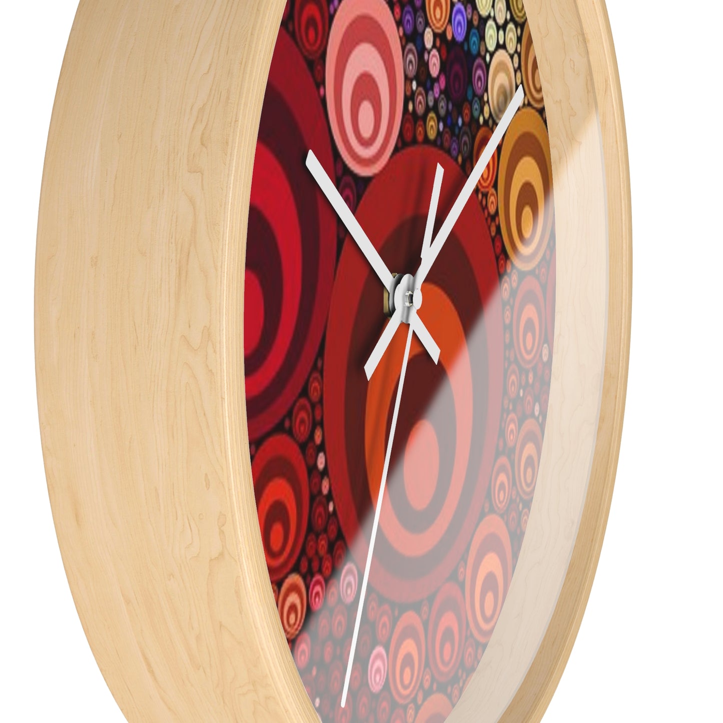 Wall clock Colorful Circles
