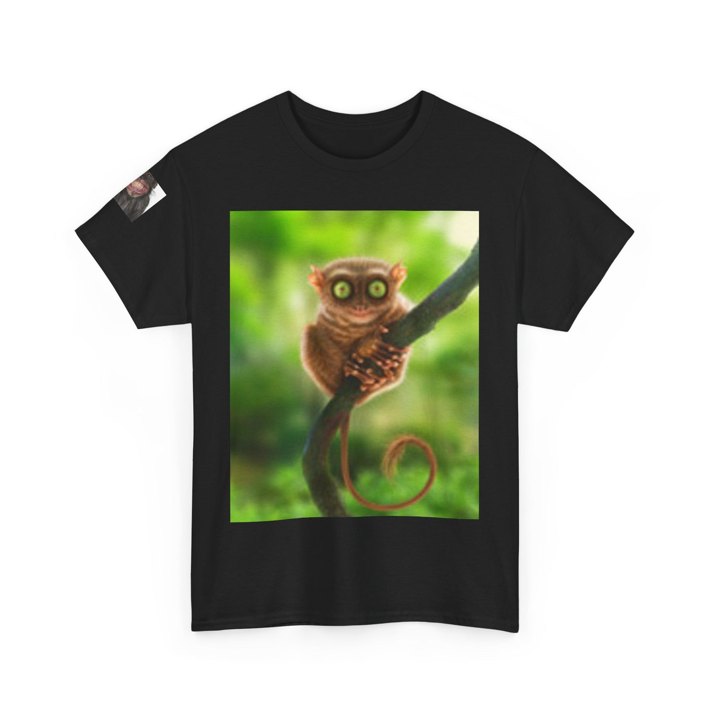 T-shirt Tarsier Has Large Eyes {Looks like a Monkey}