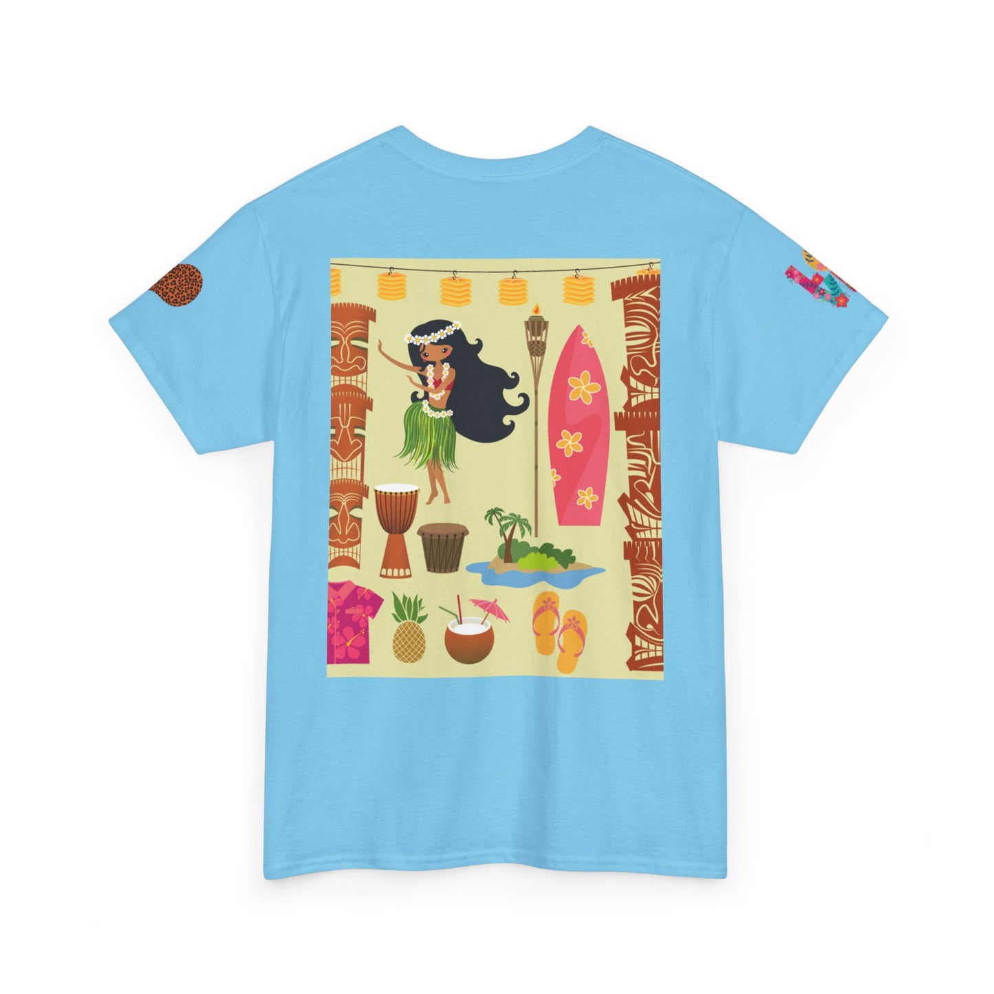 Hawaiian Sunset T-shirt- Tropical Vibes