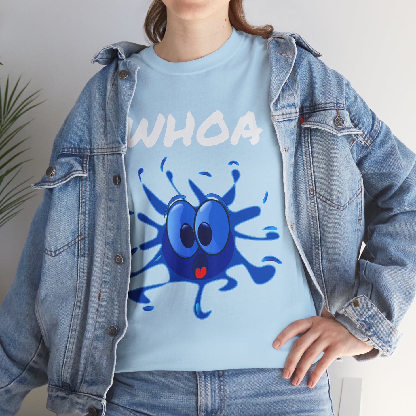 T-shirt unisexe en coton épais 