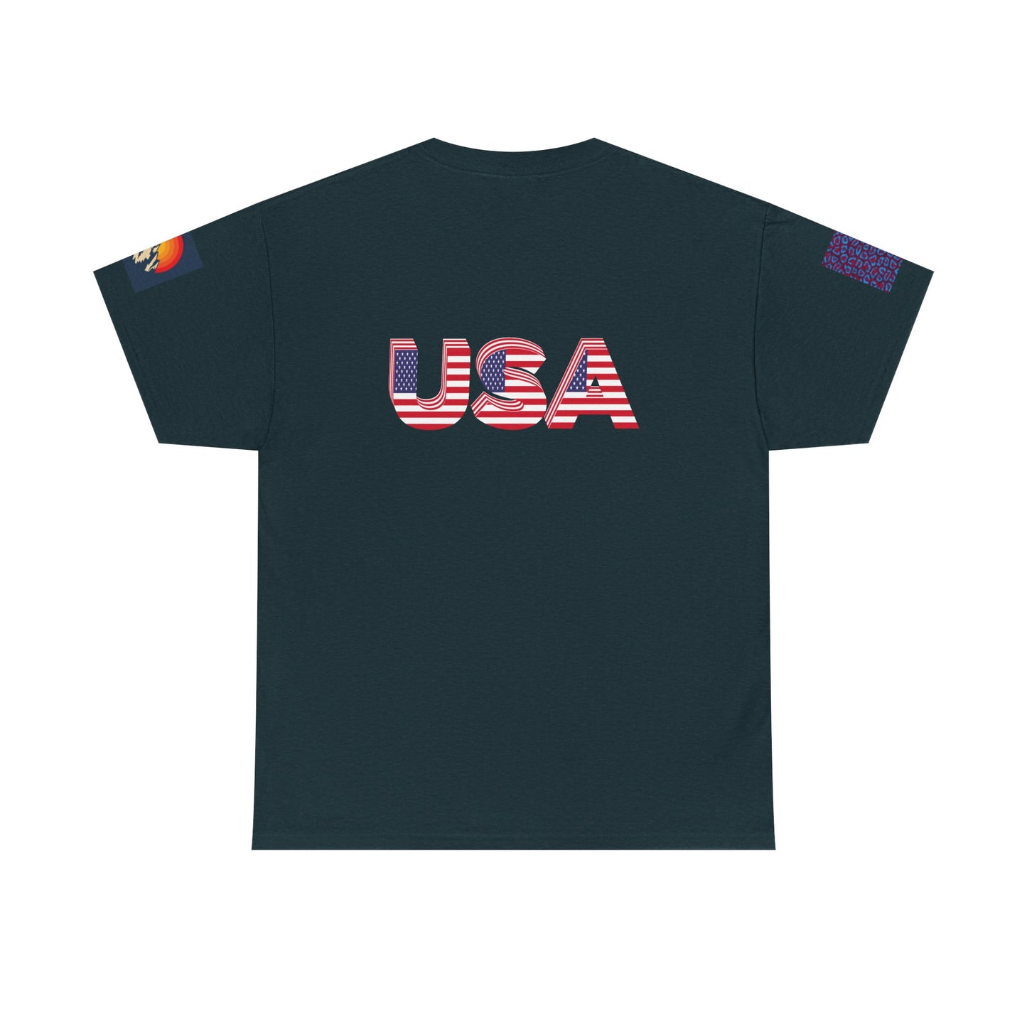 Vintage Georgia USA T-shirt - Unisex Heavy Cotton T-Shirt with Retro Design