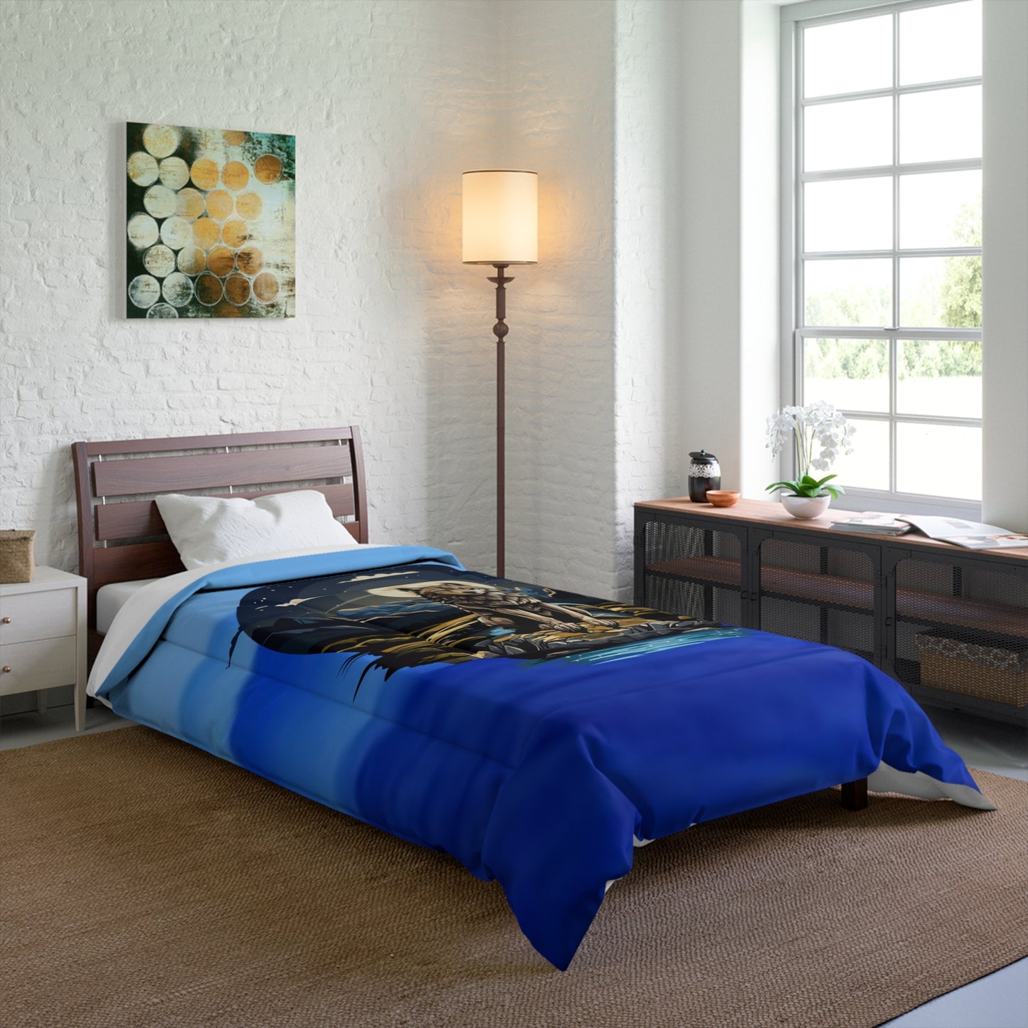 Majestic Wolf Comforter – Cozy Wilderness Bedding for Nature Lovers