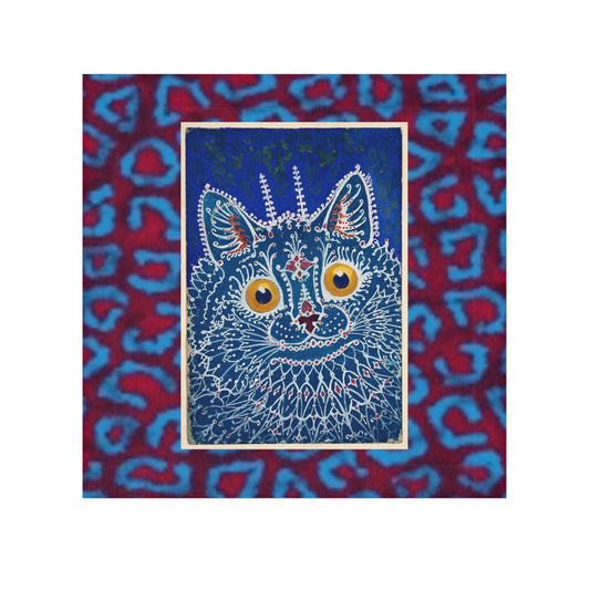 Vibrant Cat Face Towel - Fun & Whimsical Bathroom Accessory