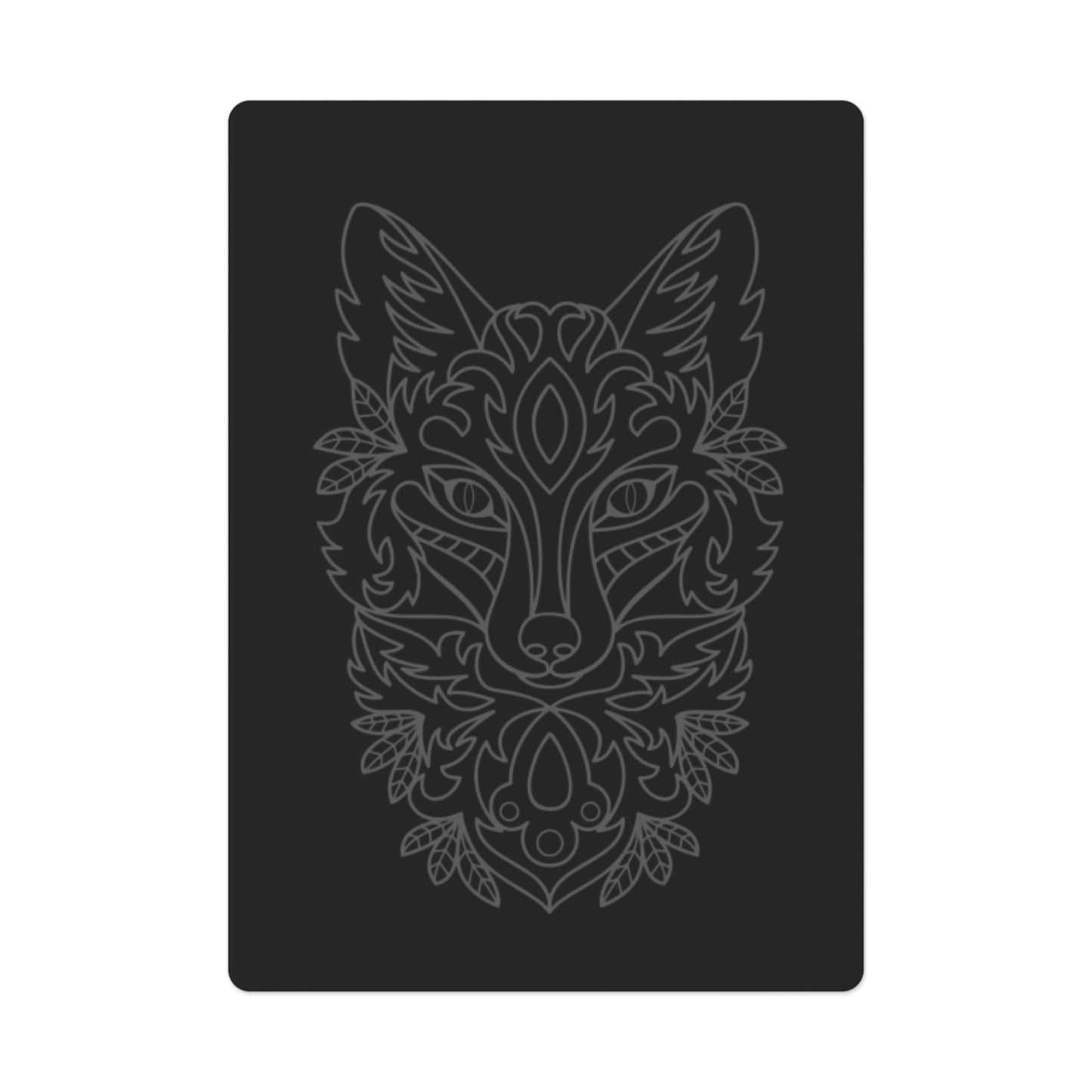 Poker Cards Fox Let's Play Cards