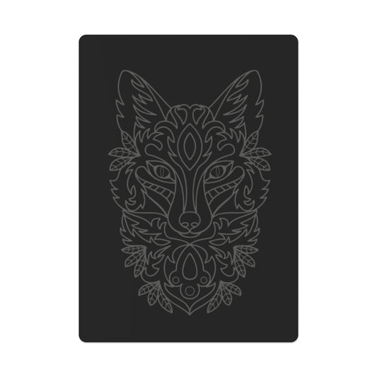 Poker Cards Fox Let's Play Cards