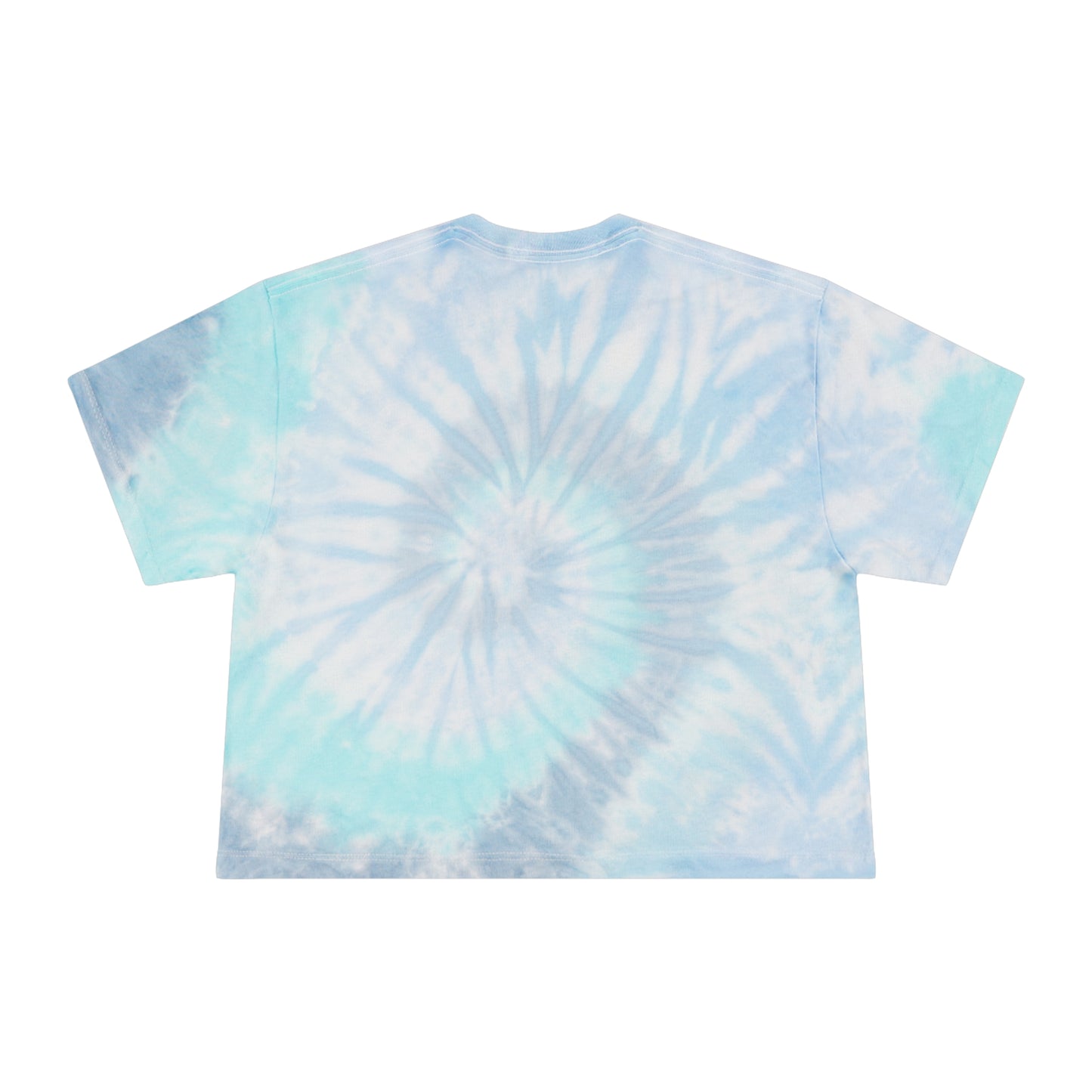 T-shirt court tie-dye pour femme SMILE