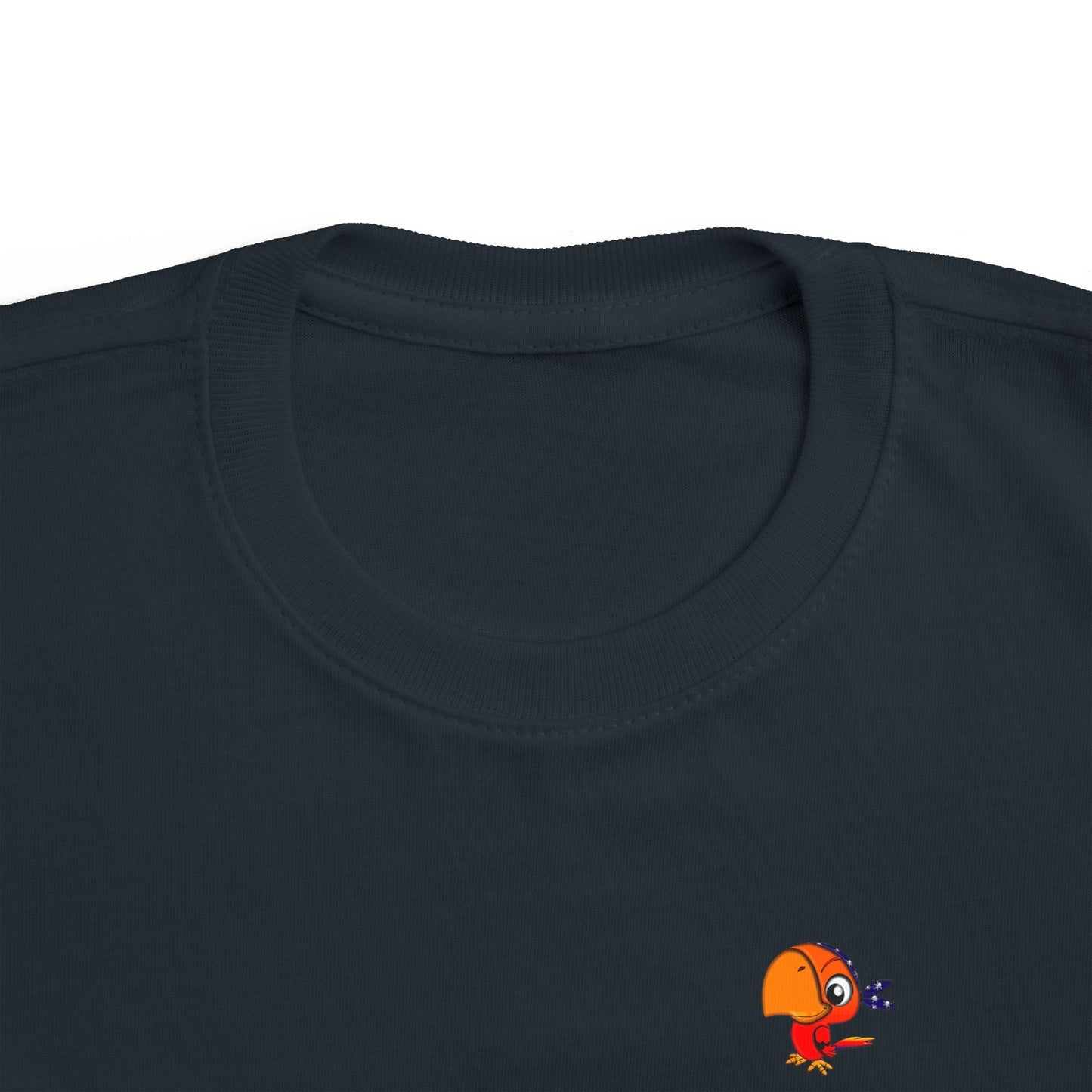 Camiseta para niños pequeños Loro de dibujos animados ¡A los niños les encantará esto!