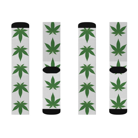 Trendy Cannabis Leaf Socks | Comfortable Footwear for Everyday Wear