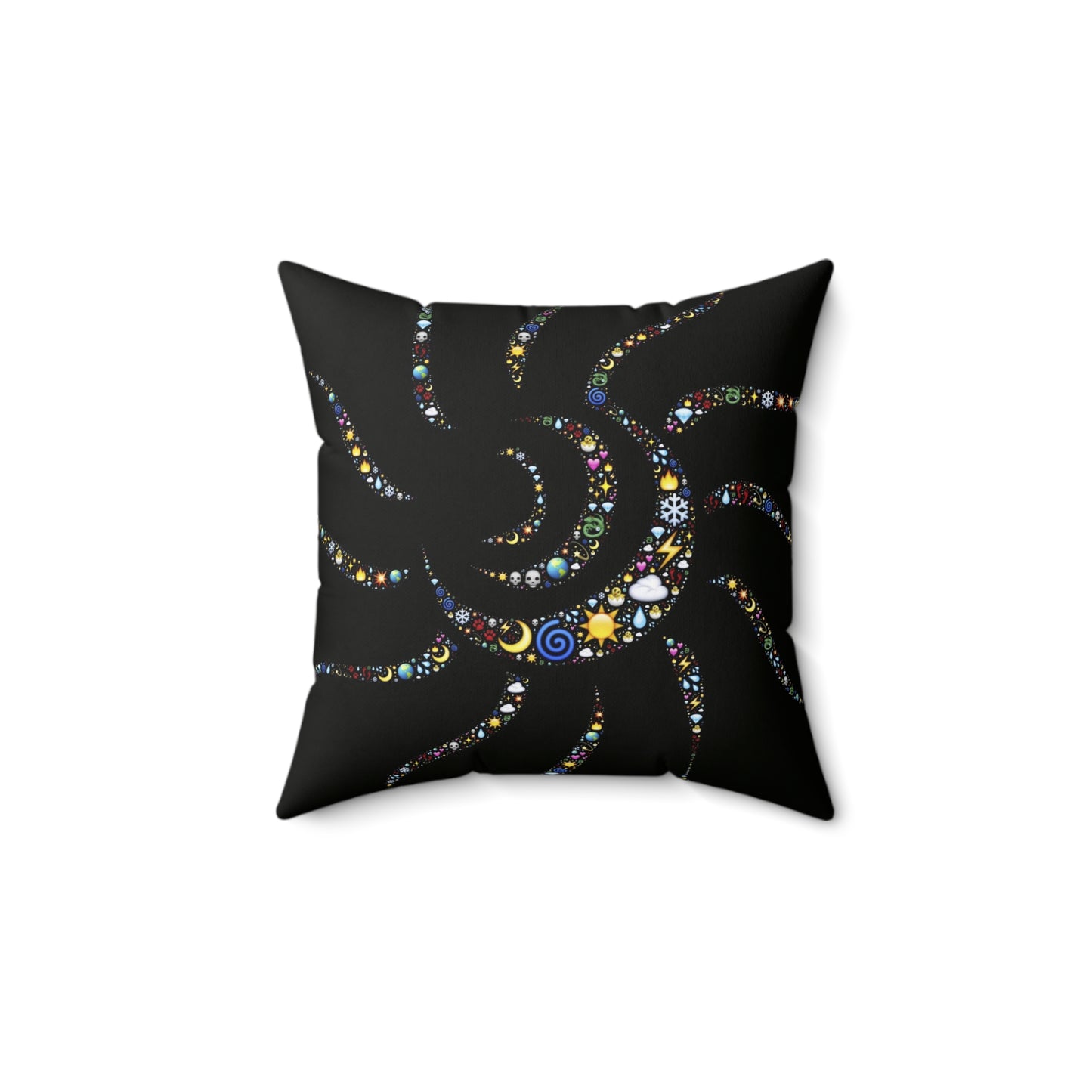 Square Pillow Sparkling Sun