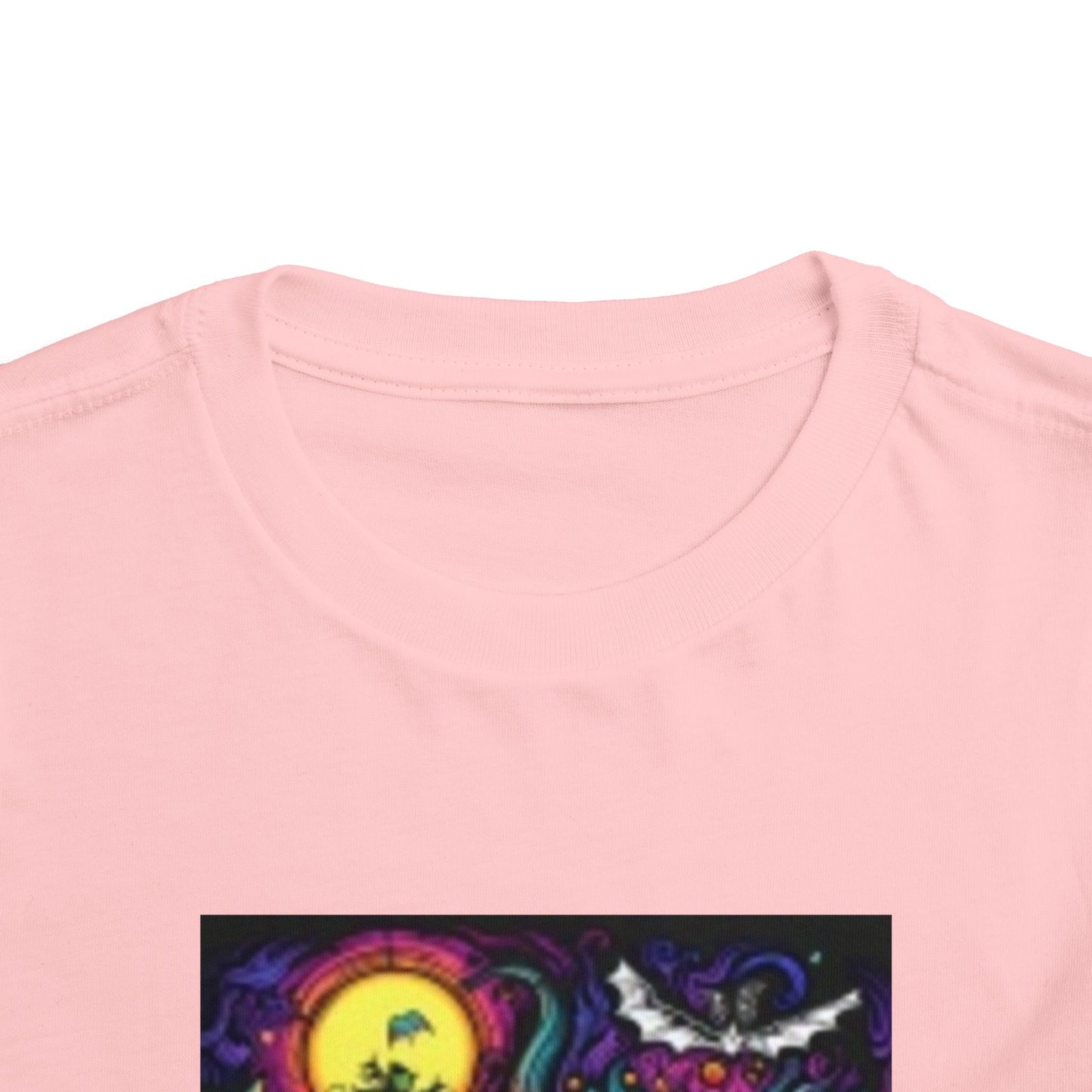 Colorful Pumpkin I'm happy Toddler Short Sleeve T-shirt Fun T-shirt for Halloween!