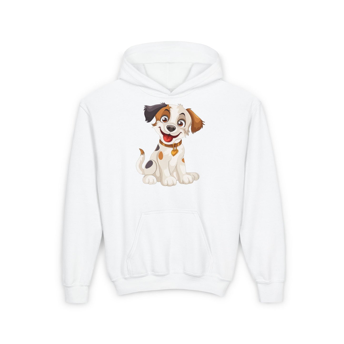 Sudadera con capucha de mezcla pesada para jóvenes 