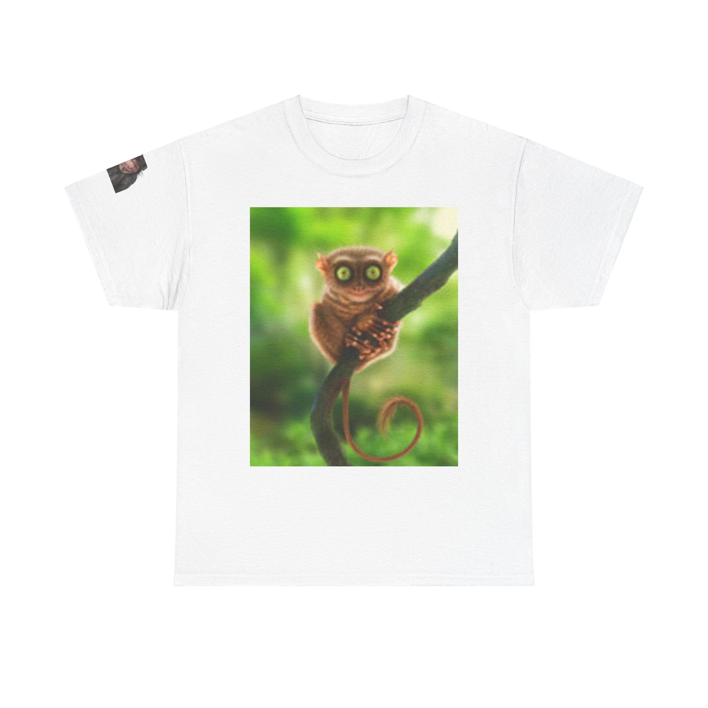 T-shirt Tarsier Has Large Eyes {Looks like a Monkey}