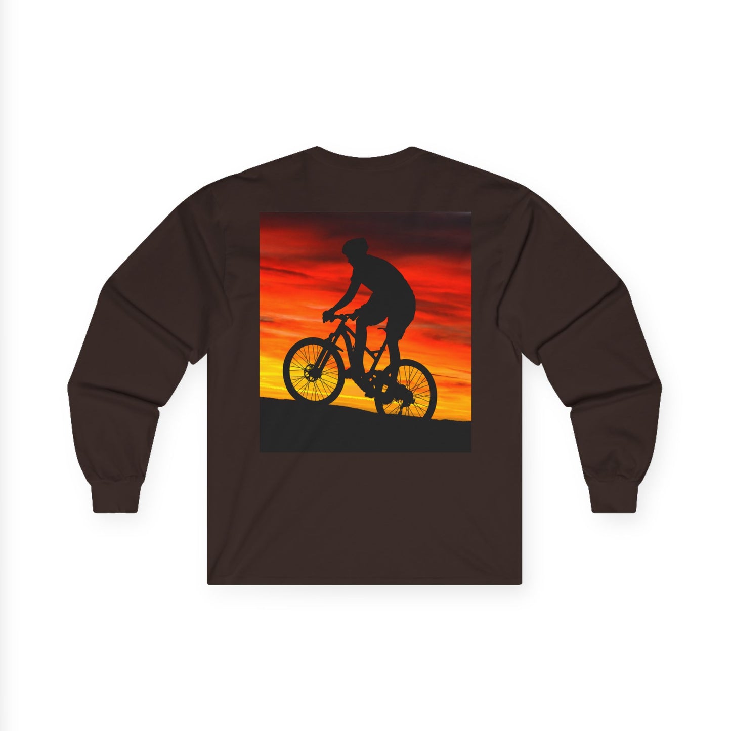 Sunset Rider Long Sleeve Tee - Unisex Ultra Cotton Shirt for Outdoor Enthusiasts