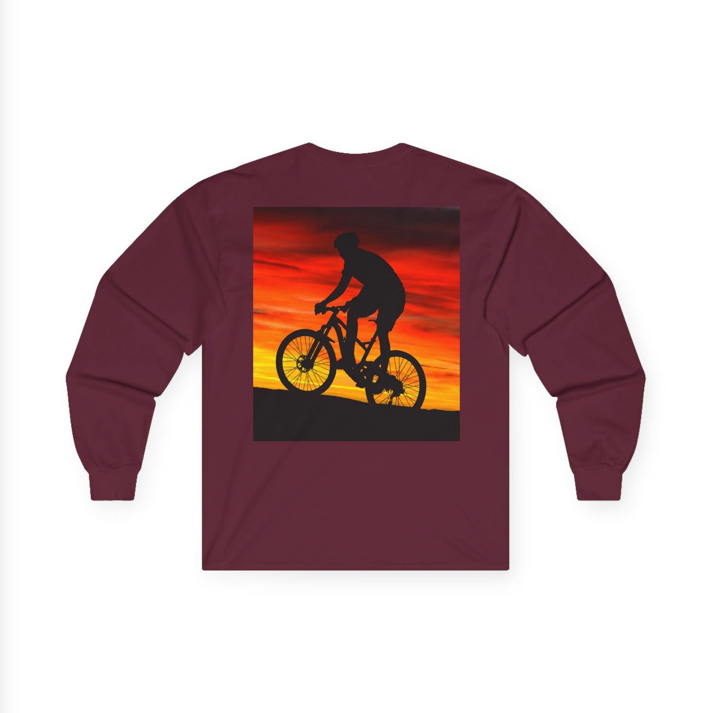 Sunset Rider Long Sleeve Tee - Unisex Ultra Cotton Shirt for Outdoor Enthusiasts