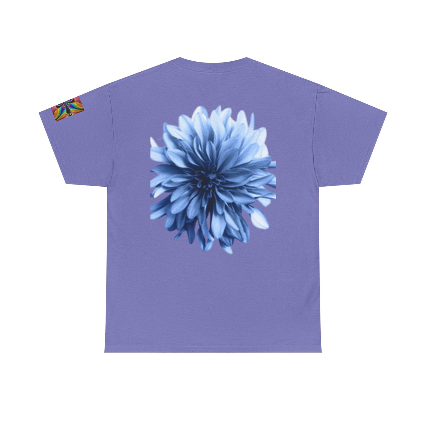 Camiseta unisex de algodón grueso con tacón alto y estampado floral: camiseta de moda para amantes del estilo. 