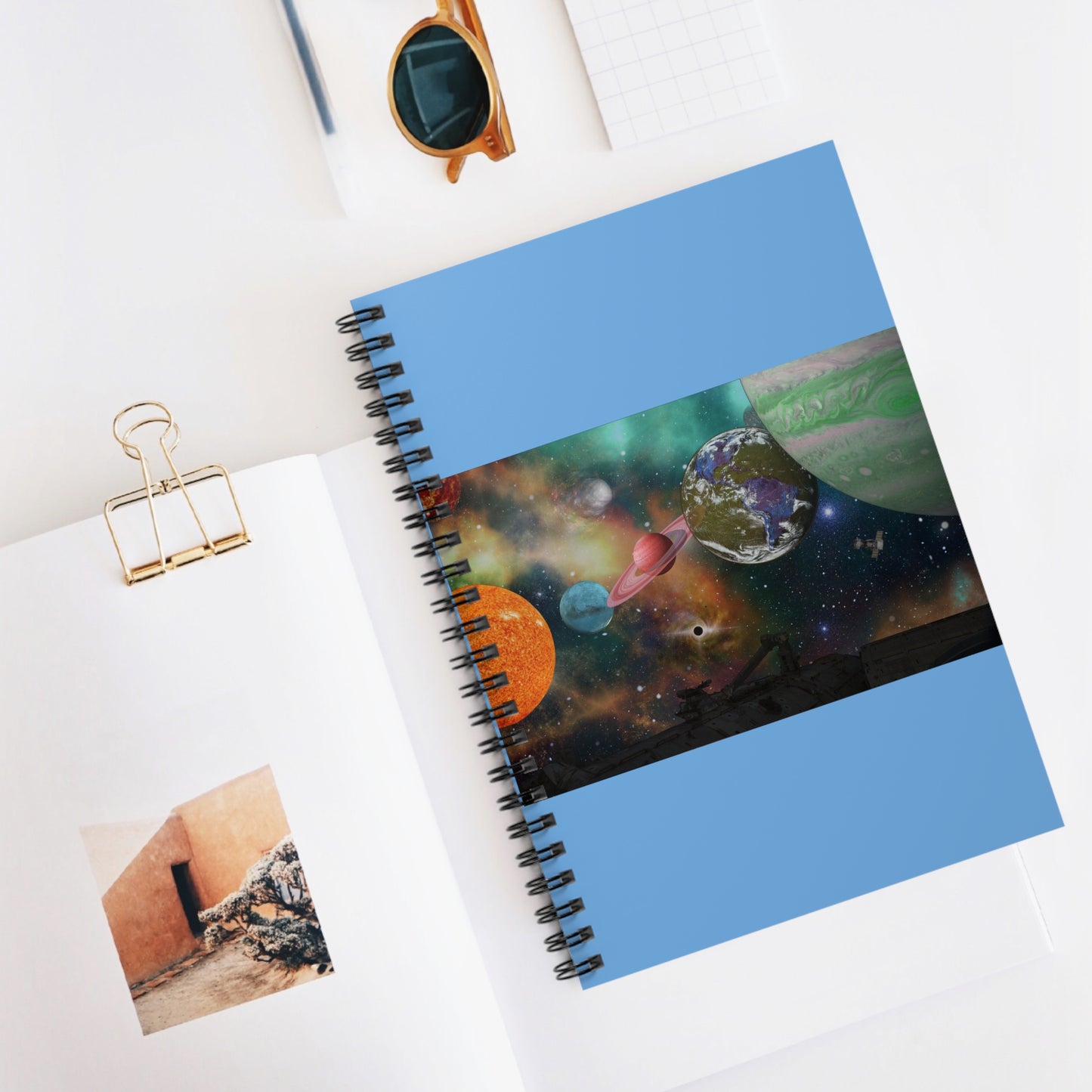 Cuaderno espiral Planetas