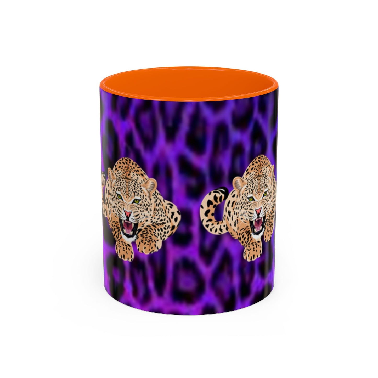 Fierce Leopard Accent Coffee Mug - 11oz & 15oz