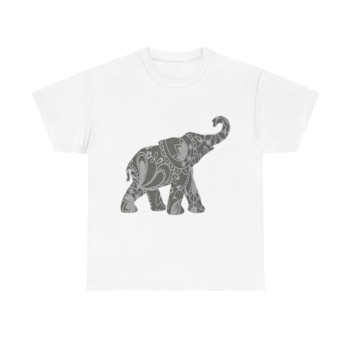 Elephant Unisex Heavy Cotton T-shirt