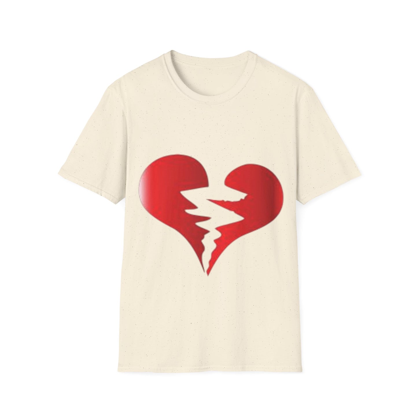 Broken Red Heart Unisex T-Shirt
