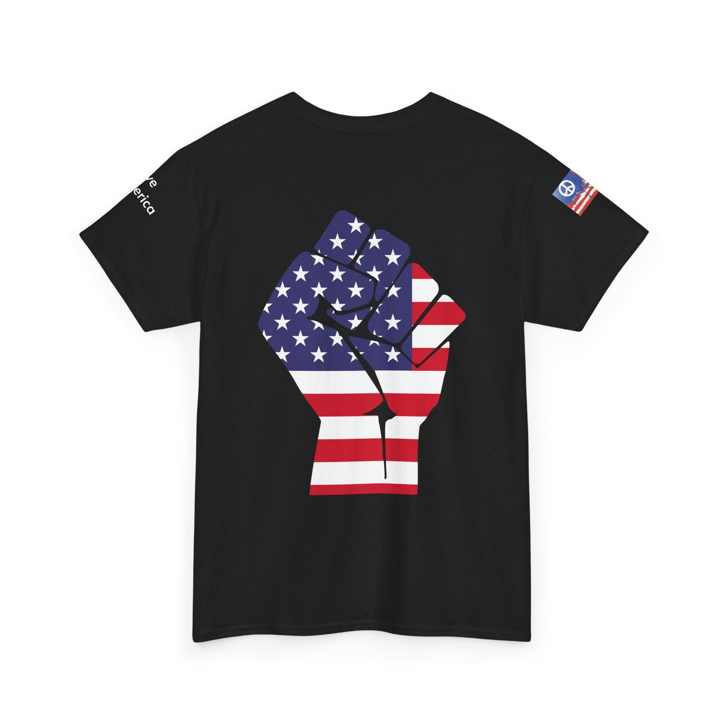 Camiseta del presidente Donald Trump "Amo a Estados Unidos"