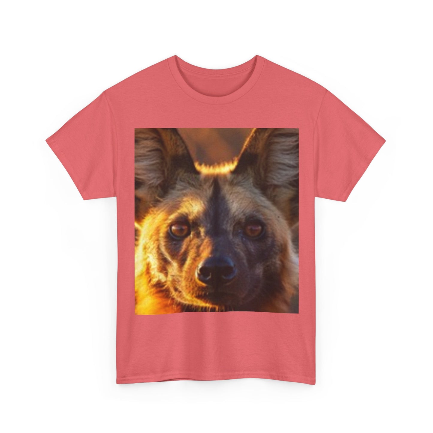 Dog's Face Unisex Heavy Cotton T-shirt I Love Dogs!