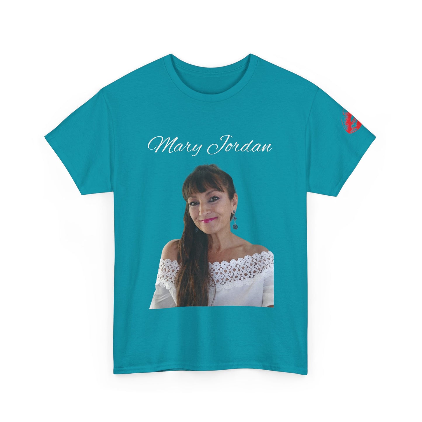 Elegant Portrait Unisex Heavy Cotton Tee - Stylish Casual Wear