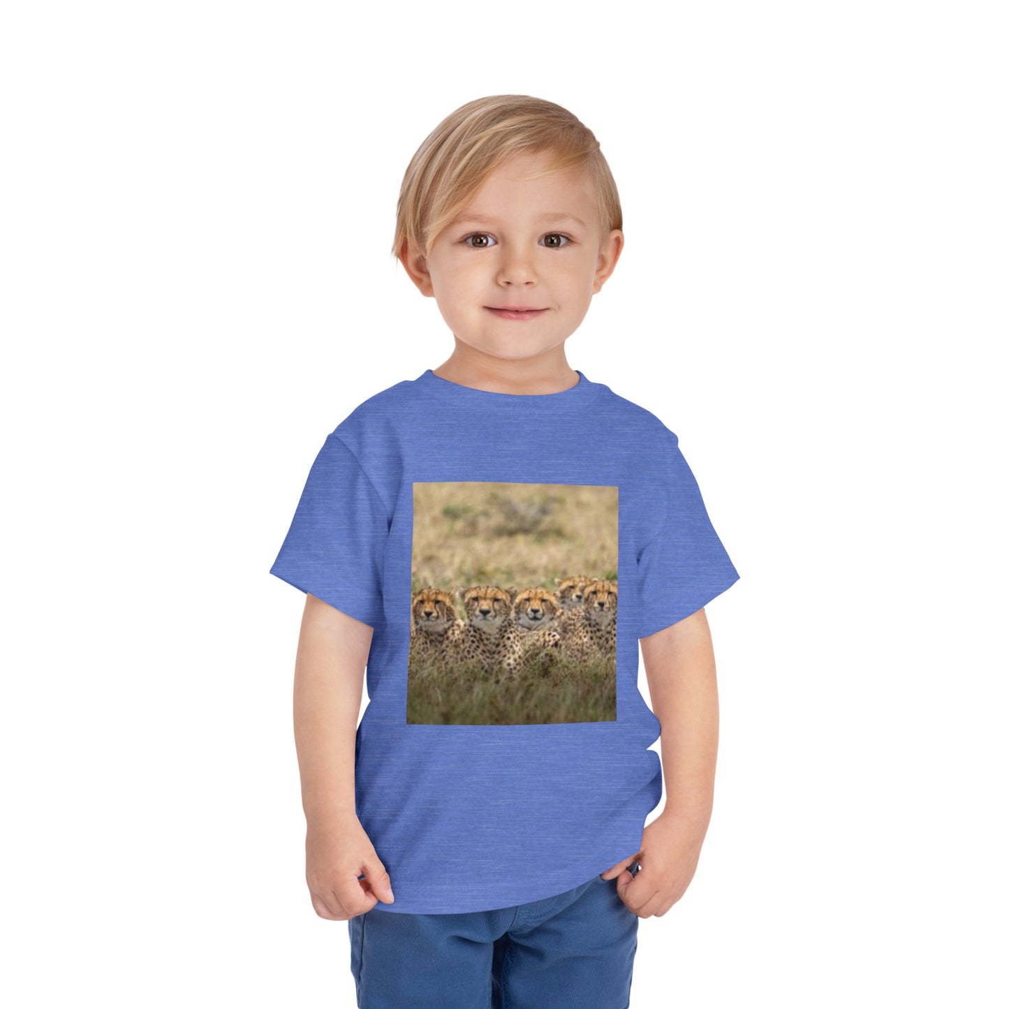 Cheetah Print Toddler Tee - Wild Heart Design