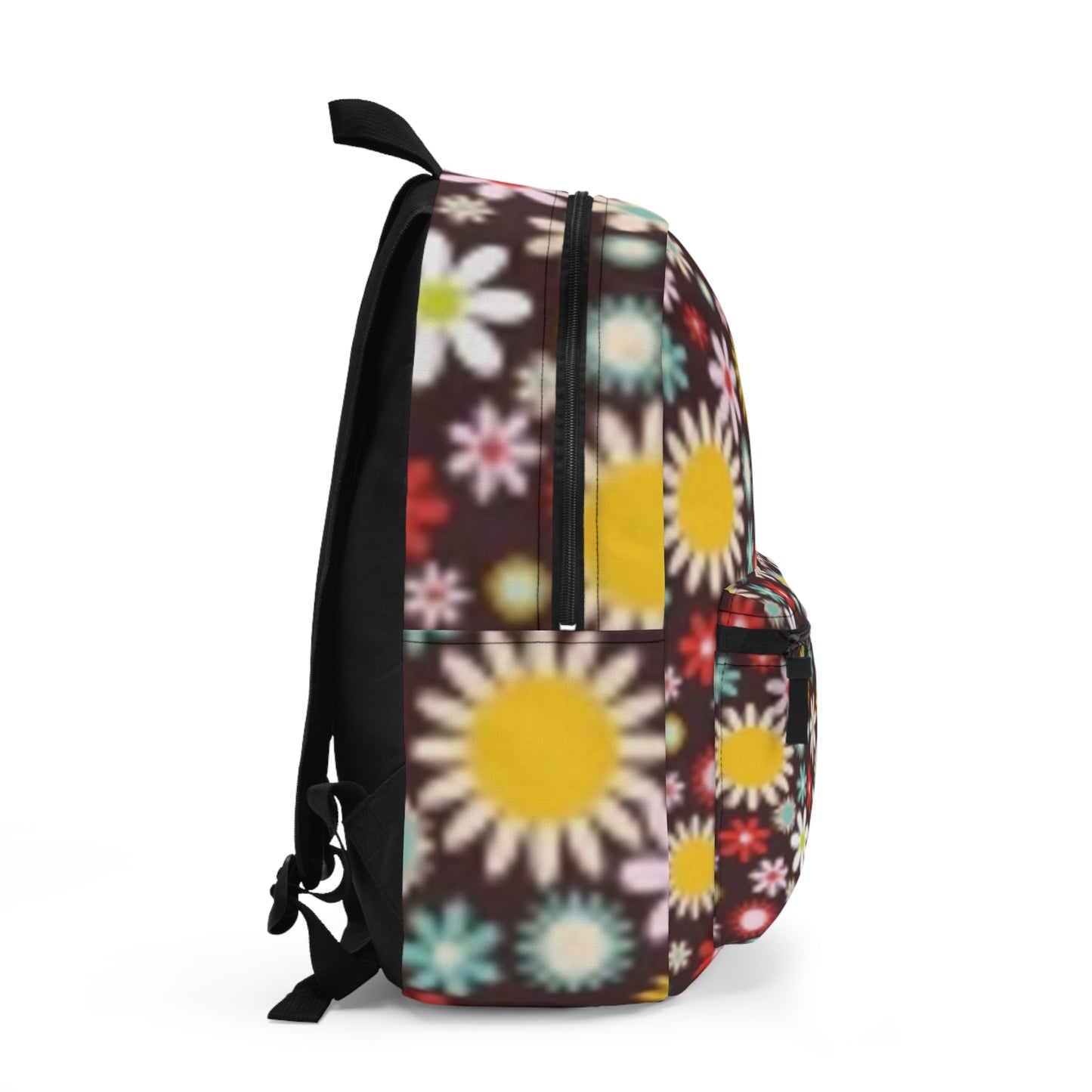 Floral Pattern Backpack - Cute Daypack for School, Travel, Work, Gift for Friends, Stylish and Functional