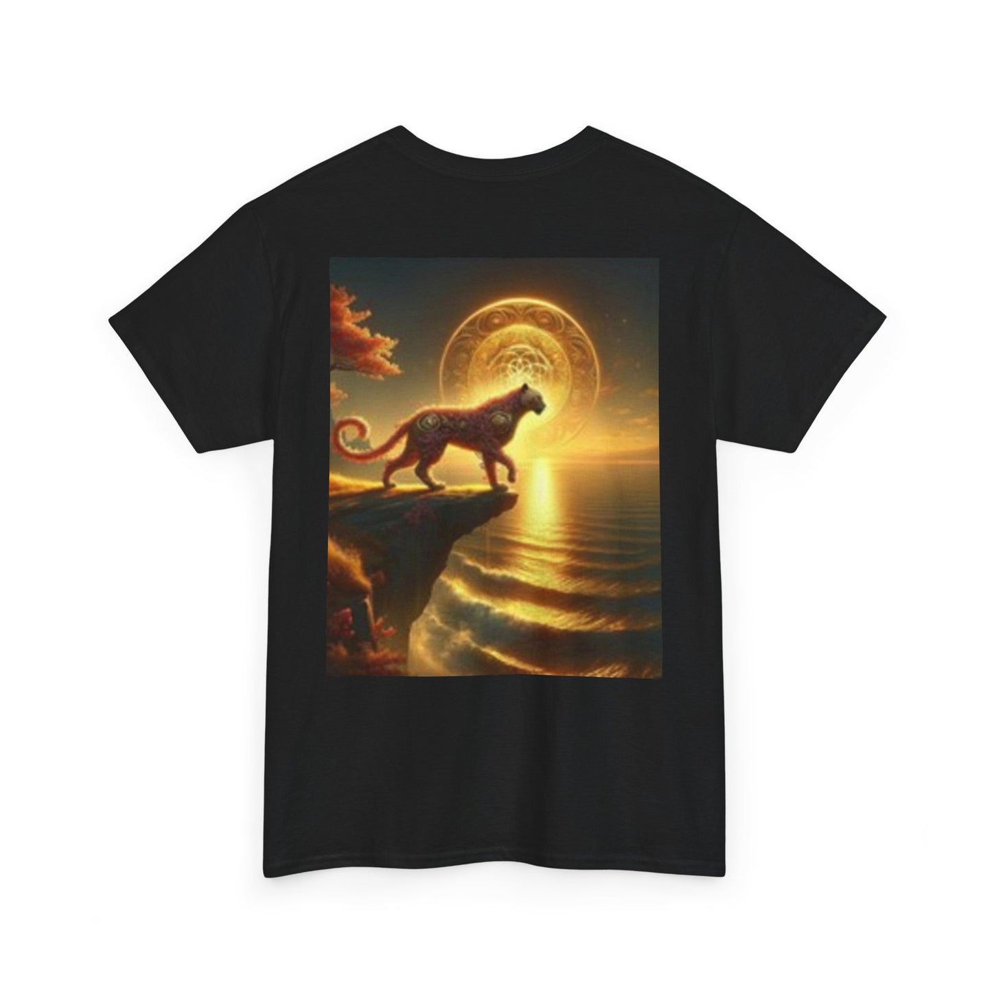 T-shirt Plus Sizes Tiger on Edge of Cliff at Sunset Beautiful! Texas Loved this T-shirt!