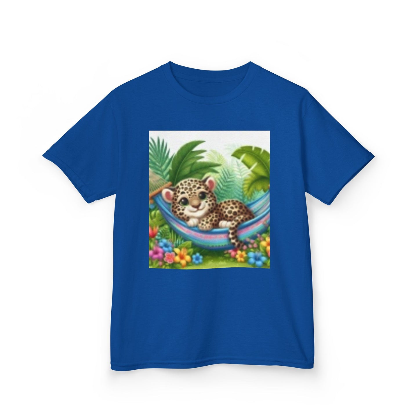 T-shirt enfant motif léopard de la jungle – Un art animalier adorable pour chaque jeune explorateur