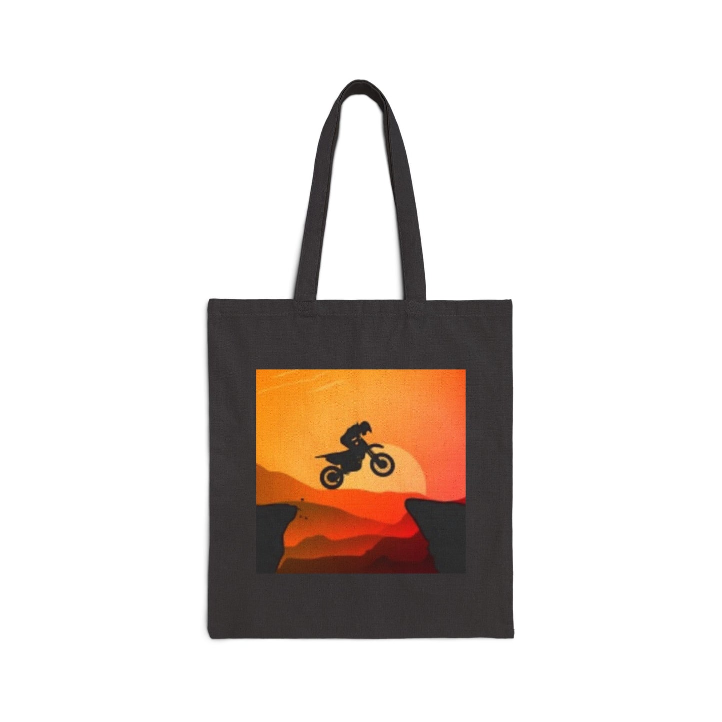 Adventure-Themed Cotton Canvas Tote Bag - Perfect for Nature Lovers