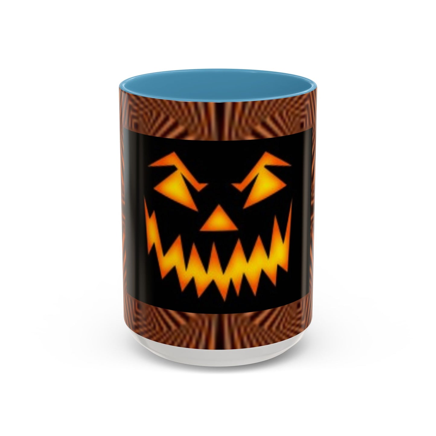 Scary Face Accent Coffee Mug ( 11oz & 15oz) Halloween I Love This Mug!