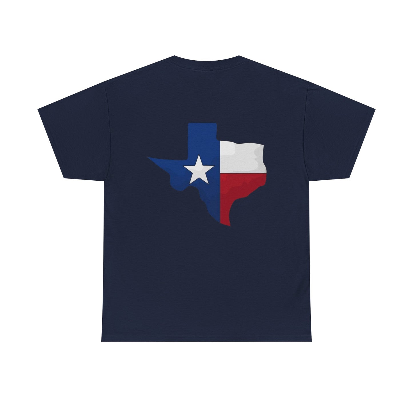 T-shirt unisexe en coton épais Texas Rodeo - Motif squelette 