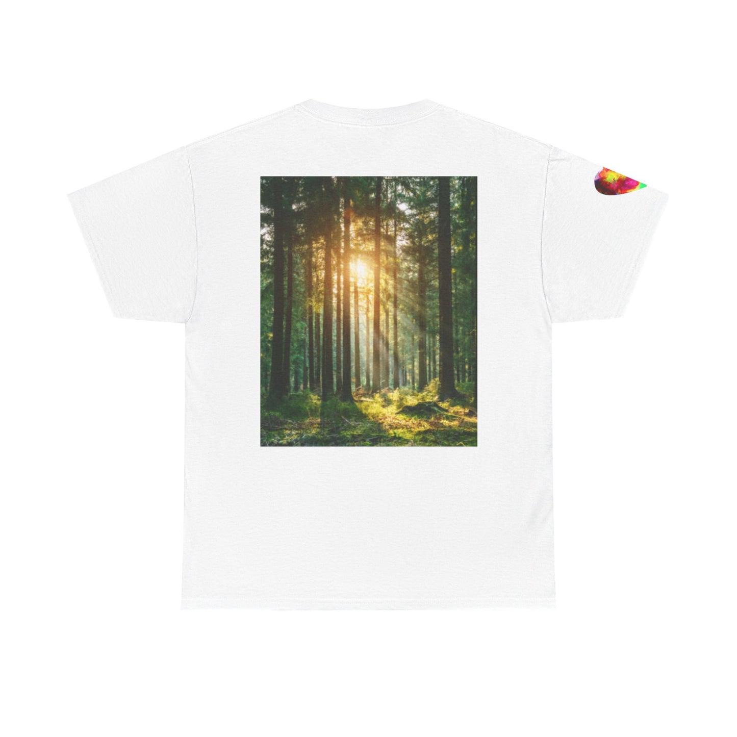 Alligator & Wilderness & Heart T-shirt Hunters Hikers Traveling Camping