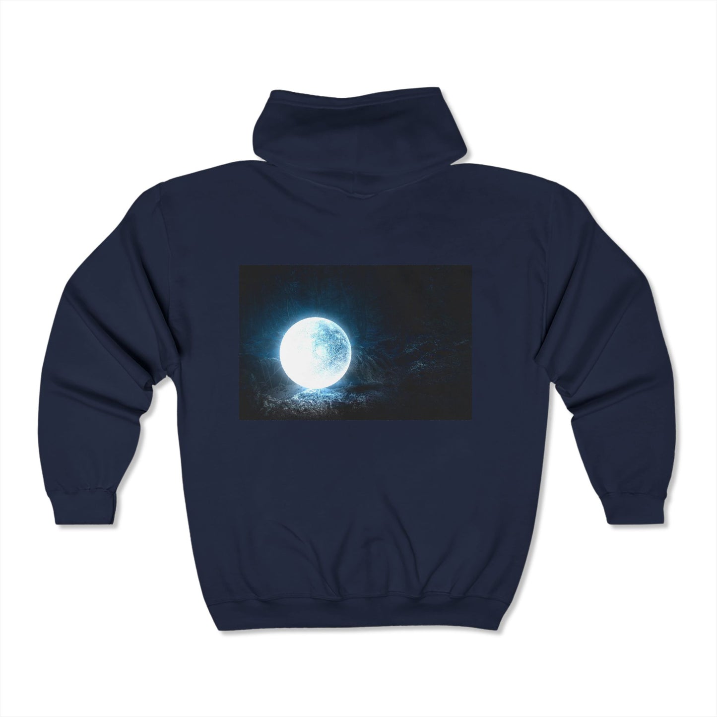 Sudadera unisex con capucha y cremallera completa Heavy Blend™ 