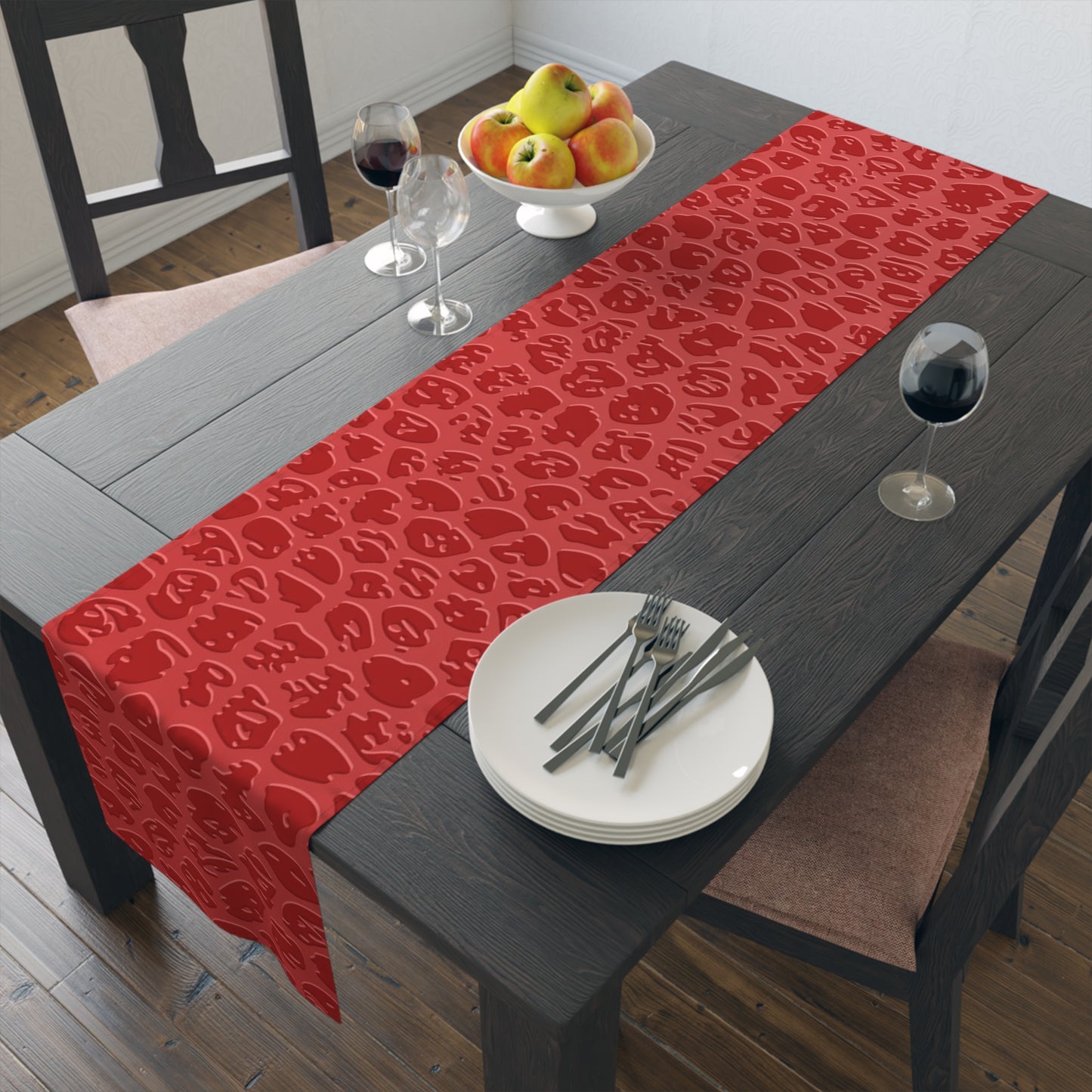 Stylish Animal Print Table Runner for Home Decor