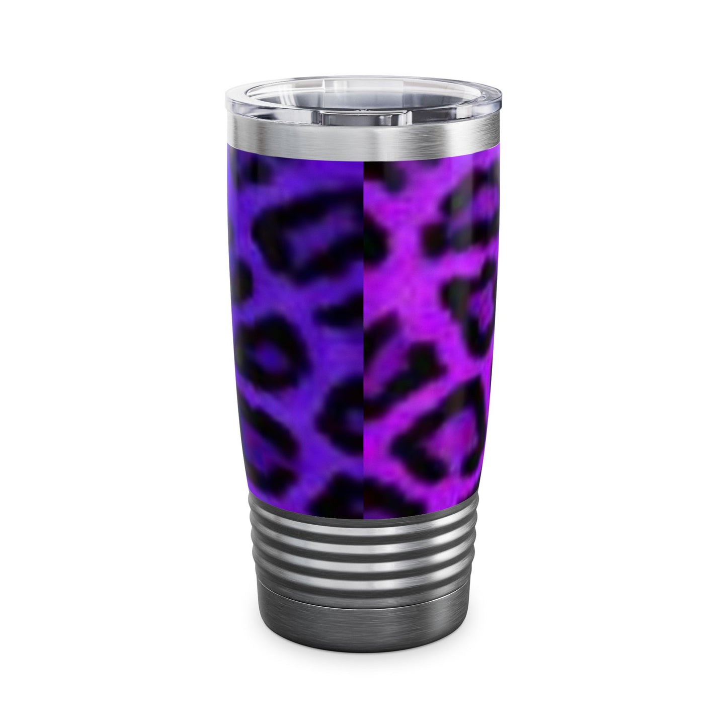 Fierce Leopard Print 20oz Ringneck Tumbler - Stylish Travel Mug for Wild Spirit
