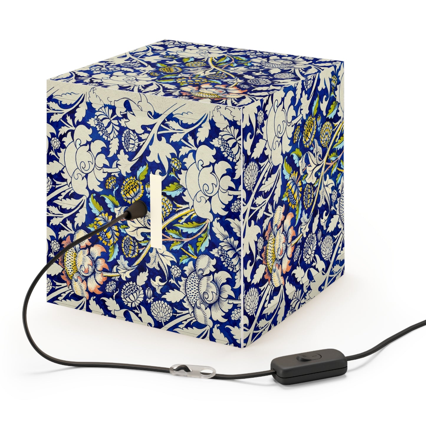 Light Cube Lamp Flower Garden Whimsical